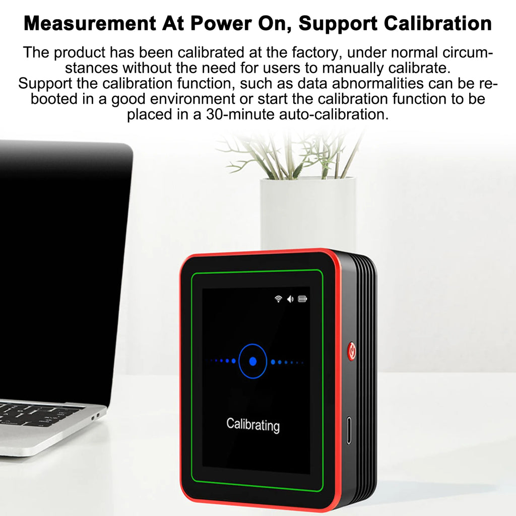 Tuya Wifi 15 in 1 Air Quality Detector Co/Co2/Hcho/Tvoc/Aqi/Pm0.3/Pm1.0/Pm2.5/Pm10/Temperature/Humidity/Aqi Air Quality Monitor