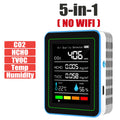 Tuya Wifi 15 in 1 Air Quality Detector Co/Co2/Hcho/Tvoc/Aqi/Pm0.3/Pm1.0/Pm2.5/Pm10/Temperature/Humidity/Aqi Air Quality Monitor